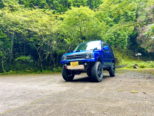 奥不動寺駐車場